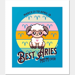 Best Aries Mom Ever Posters and Art